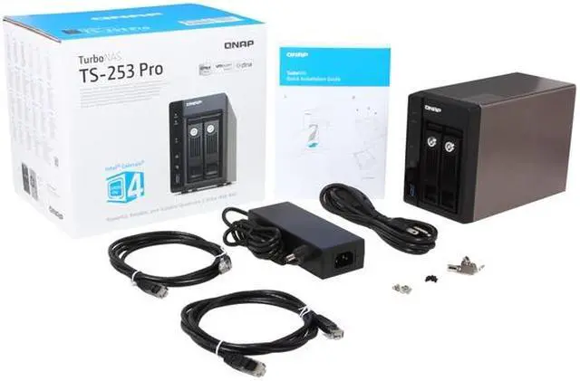Alt view image 7 of 7 - QNAP TS-253 Pro 2-Bay Pro-Grade NAS with Intel 2.0GHz Quad Core CPU and Media Transcoding, Virtual Station