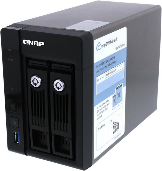 Open Box: QNAP TS-253 Pro 2-Bay Pro-Grade NAS with Intel 2.0GHz