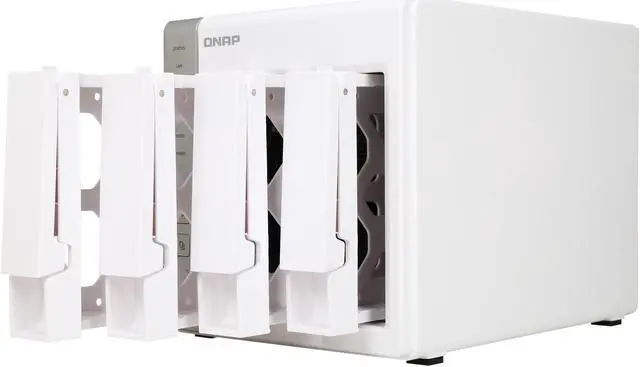 Alt view image 6 of 7 - QNAP TS-431 4-Bay Personal Cloud NAS Diskless System with DLNA, PLEX Support