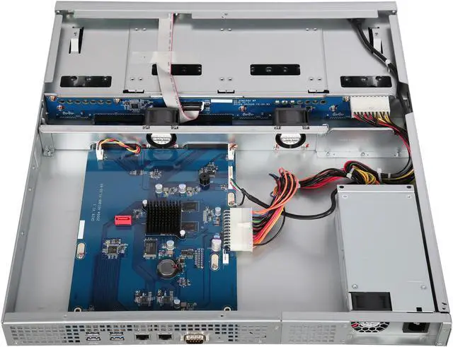 Alt view image 5 of 7 - QNAP TS-431U 4-bay 1U iSCSI NAS, Hot-swappable Affordable Rack-Optimized NAS