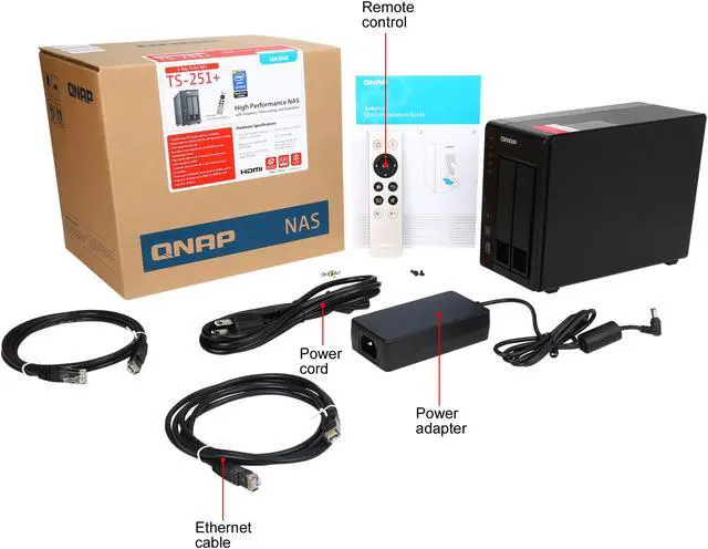 Alt view image 13 of 13 - QNAP 2 Bay TS-251+ Next Gen Personal Cloud NAS, Intel 2.0GHz Quad-Core CPU with Media Transcoding