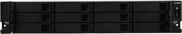 Alt view image 2 of 8 - QNAP TS-1263U-RP-4G-US High performance quad-core 10GbE NAS with redundant power supplies, 4GB RAM