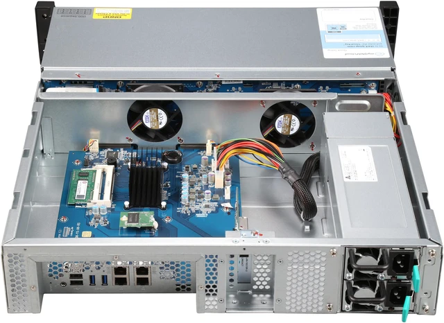Alt view image 5 of 8 - QNAP TS-1263U-RP-4G-US High performance quad-core 10GbE NAS with redundant power supplies, 4GB RAM
