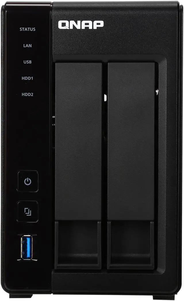 Alt view image 3 of 9 - QNAP TS-251+-2G-13R-US 3TB (1 x 3TB) 2-Bay Personal Cloud NAS,Intel 2.0 GHz Quad-Core CPU with Media Transcoding