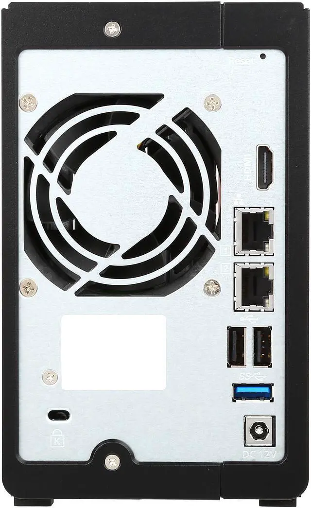Alt view image 5 of 9 - QNAP TS-251+-2G-13R-US 3TB (1 x 3TB) 2-Bay Personal Cloud NAS,Intel 2.0 GHz Quad-Core CPU with Media Transcoding