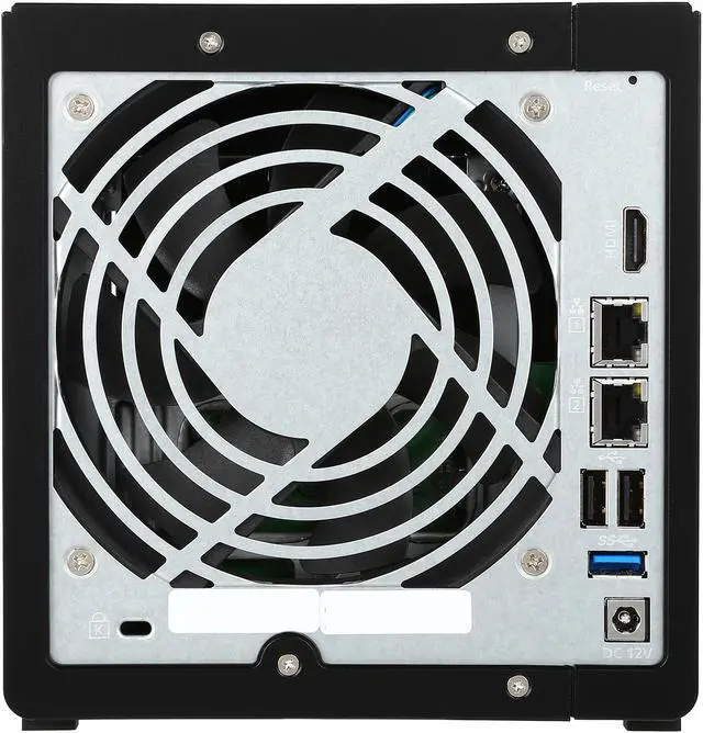 Alt view image 5 of 9 - QNAP TS-451+-2G-43R-US 12TB (4 x 3TB) 4-Bay Personal Cloud NAS, Intel 2.0 GHz Quad-Core CPU with Media Transcoding