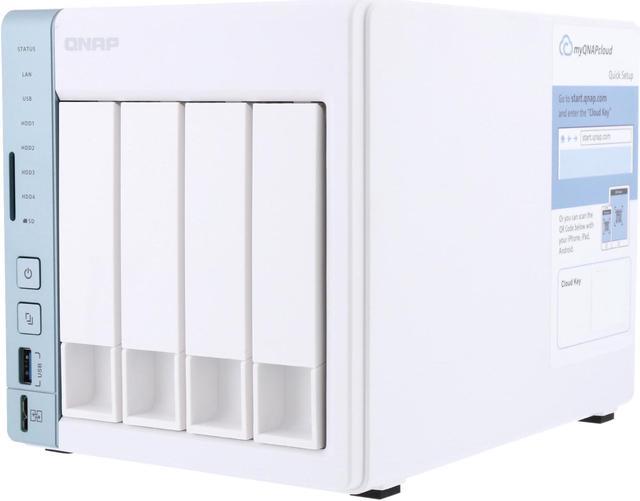 QNAP 4-bay TS-451A personal cloud NAS / DAS with USB direct access