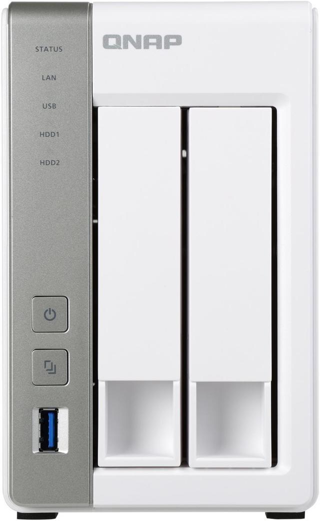 QNAP TS-231P-US 2-bay Personal Cloud NAS with DLNA, Mobile Apps