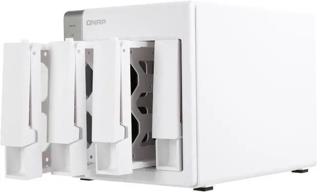 Alt view image 7 of 7 - Qnap TS-431P-US 4-Bay Personal Cloud NAS, ARM Cortex A15 1.7 GHz Dual Core, 1GB RAM