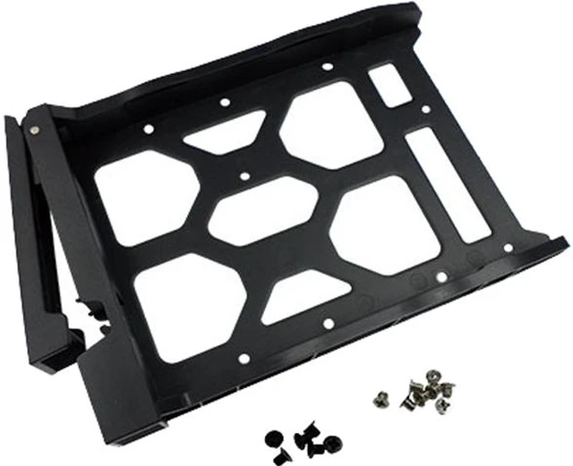 Main image of Qnap TRAY-25-NK-BLK02 SSD Tray for 2.5" Drives without Key Lock, Black, Plastic