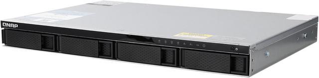 QNAP TS-431XeU-2G-US 4-bay 1U Short-Depth Rackmount NAS with Built