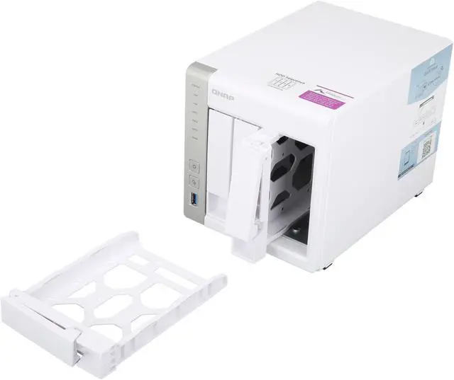 Alt view image 9 of 9 - QNAP 4-Bay TS-431P2-1G-US Personal Cloud NAS with DLNA, ARM Cortex A15 1.7GHz Quad Core, 1GB RAM