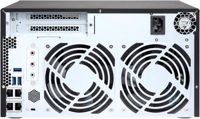 Alt view image 11 of 13 - QNAP TS-873-4G-US 8-Bay NAS/iSCSI IP-SAN, AMD R Series Quad-core 2.1GHz, 4GB RAM, 10G-Ready