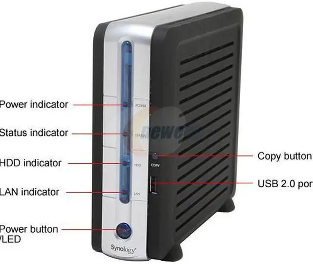 Alt view image 2 of 6 - Synology DS-106 Disk Station Network Storage