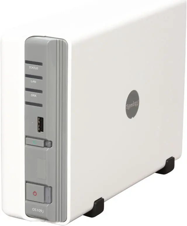Main image of Synology DS109j Economical 1-bay SATA NAS Server for Personal and Home use