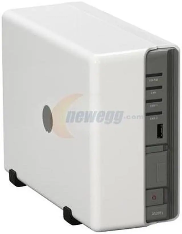 Alt view image 3 of 7 - Synology DS209j Economical 2-bay SATA NAS Server for Personal and Home Use