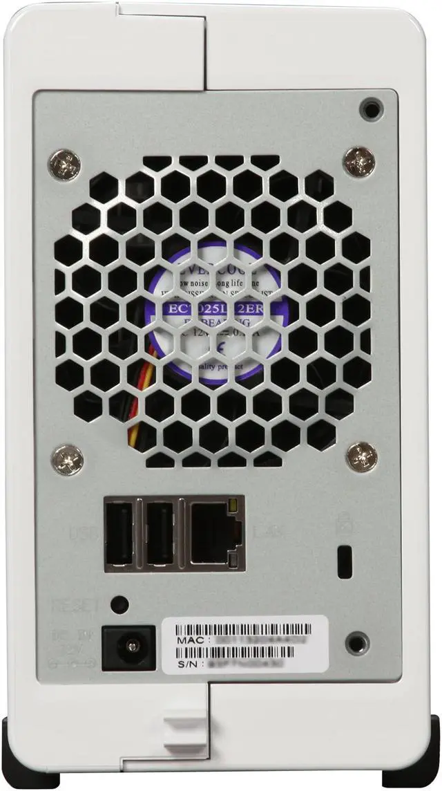 Alt view image 5 of 7 - Synology DS209j Economical 2-bay SATA NAS Server for Personal and Home Use