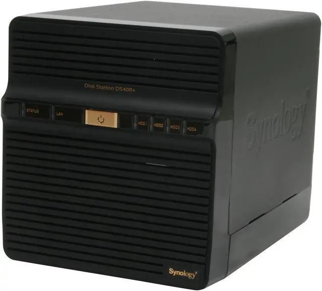 Alt view image 3 of 7 - Synology DS409+ Speedy 4-bay SATA NAS Server for Small-and-Medium Business Users