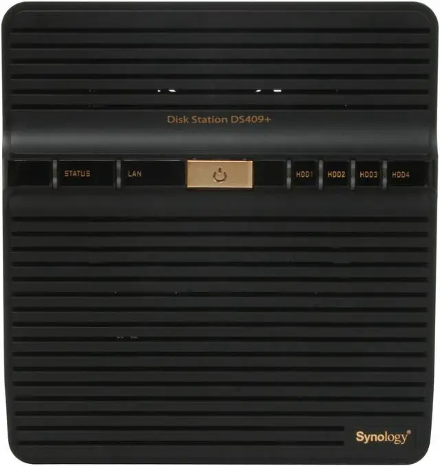 Alt view image 4 of 7 - Synology DS409+ Speedy 4-bay SATA NAS Server for Small-and-Medium Business Users