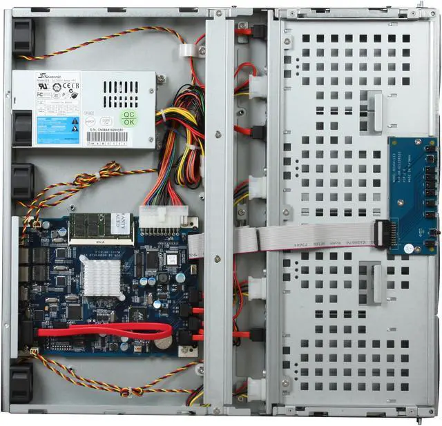 Alt view image 8 of 9 - Synology RS409+ Scalable 1U SATA NAS Server for Corporate Users