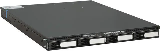 Alt view image 3 of 8 - Synology RS409RP+ Scalable 1U SATA NAS Server with Redundant Power for Corporate Users