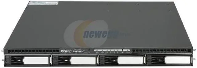 Alt view image 2 of 8 - Synology RS409RP+ Scalable 1U SATA NAS Server with Redundant Power for Corporate Users