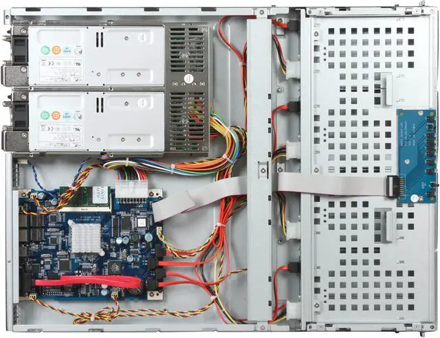 Alt view image 7 of 8 - Synology RS409RP+ Scalable 1U SATA NAS Server with Redundant Power for Corporate Users