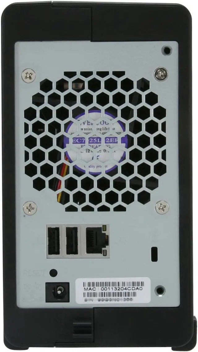 Alt view image 4 of 5 - Synology DS209+II Diskless System 2-bay SATA NAS Server for Small-and-Medium Business Users