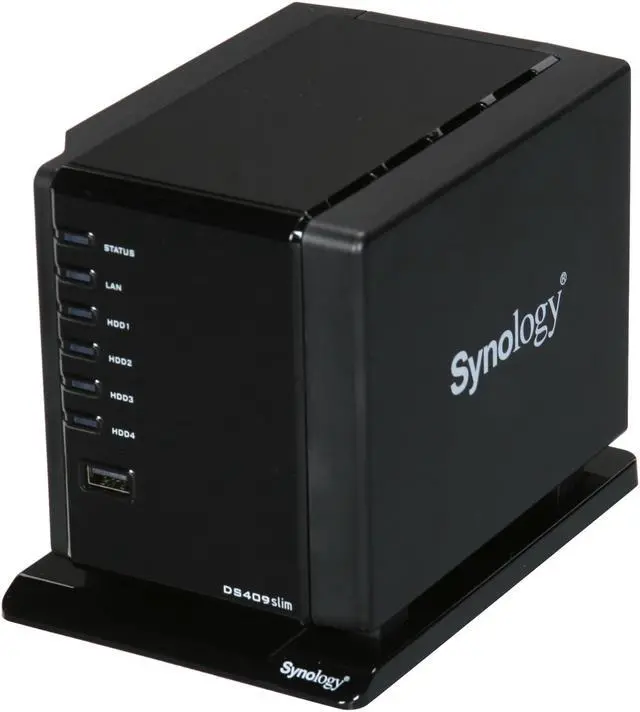 Alt view image 2 of 6 - Synology DS409slim Diskless System DiskStation NAS Server for 2.5 HDD only