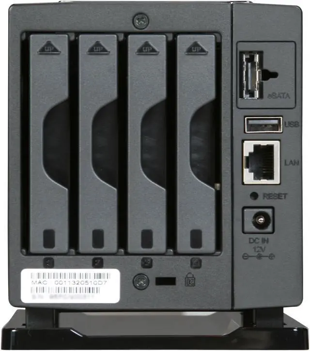 Alt view image 5 of 6 - Synology DS409slim Diskless System DiskStation NAS Server for 2.5 HDD only