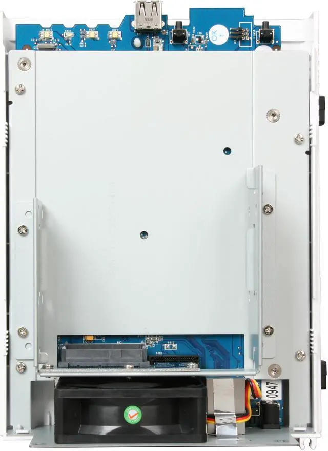 Alt view image 5 of 8 - Synology Disk Station DS210j Diskless System Budget-friendly 2-bay NAS Server for Personal and Home Use