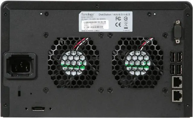 Alt view image 4 of 8 - Synology DS1010+ Diskless System Disk Station 5-bay All-in-1 NAS Server for Business