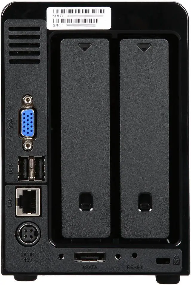 Alt view image 4 of 6 - Synology DS710+ Diskless System DiskStation 2-bay All-in-1 NAS Server for SMB Users
