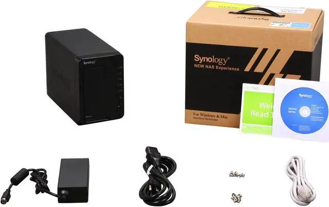 Alt view image 6 of 6 - Synology DS710+ Diskless System DiskStation 2-bay All-in-1 NAS Server for SMB Users