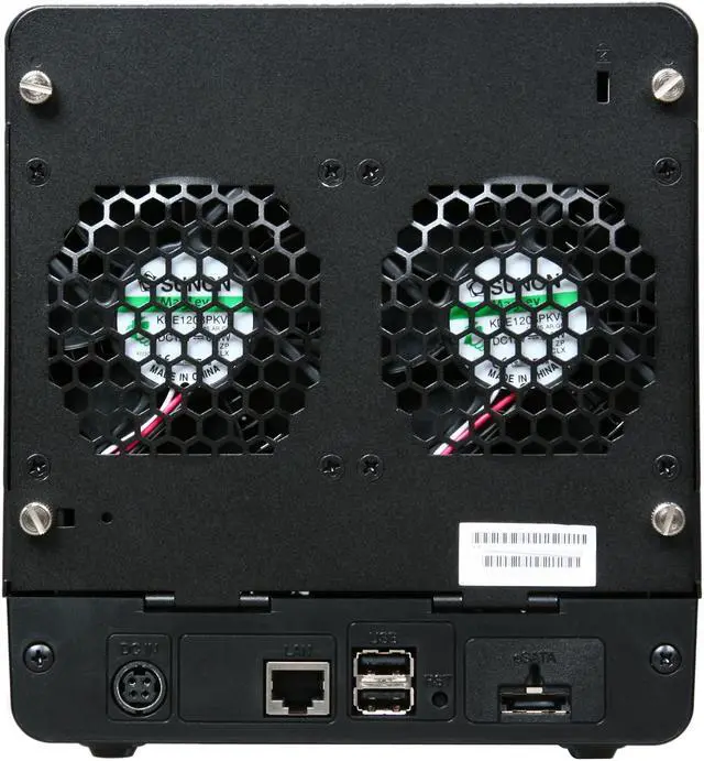 Alt view image 4 of 8 - Synology DS410 Diskless System DiskStation 4-bay All-in-1 NAS Server for Home to Business Workgroup Users