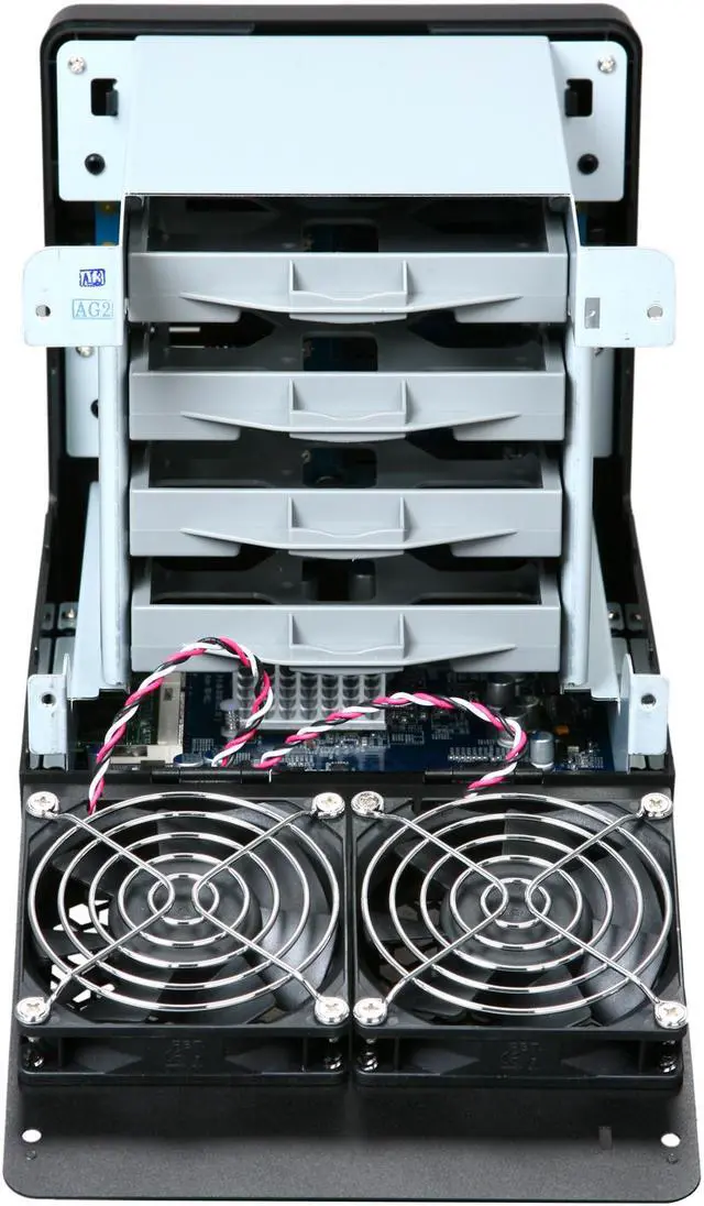 Alt view image 6 of 8 - Synology DS410 Diskless System DiskStation 4-bay All-in-1 NAS Server for Home to Business Workgroup Users