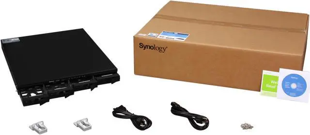 Alt view image 7 of 7 - Synology RackStation RS810RP+ Diskless System Scalable 4-bay All-in-1 Rackmounted NAS Server for SMB Users