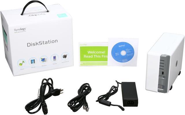 Alt view image 5 of 5 - Synology DS211J Diskless System DiskStation 2-bay NAS Server for Small Office and Home Use
