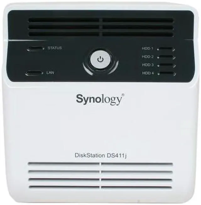 Alt view image 2 of 5 - Synology DS411J Diskless System DiskStation 4-bay NAS Server for Small Office and Home Use