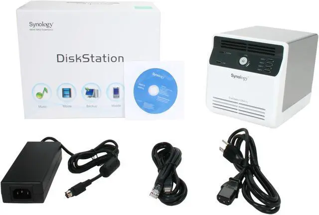Alt view image 5 of 5 - Synology DS411J Diskless System DiskStation 4-bay NAS Server for Small Office and Home Use