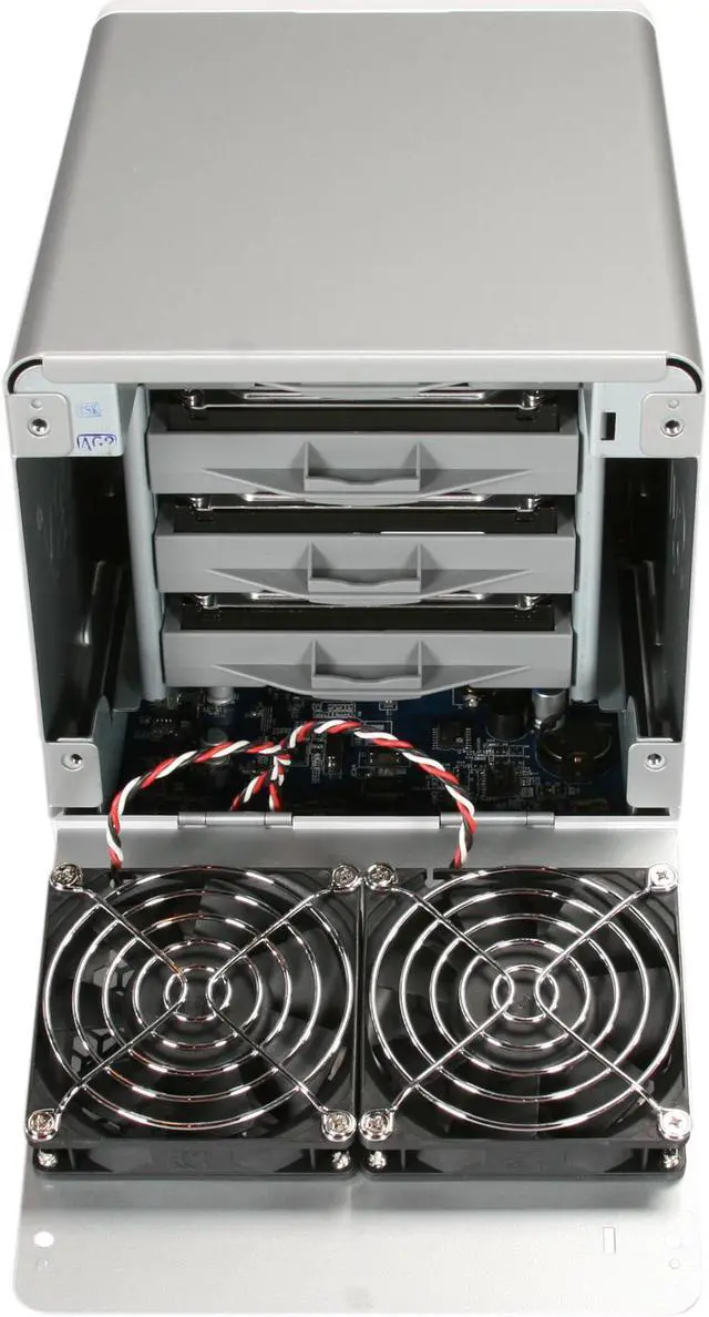 Alt view image 4 of 4 - Synology DS411J 4100 4TB (4x1TB) DiskStation 4-bay NAS Server for Small Office and Home Use