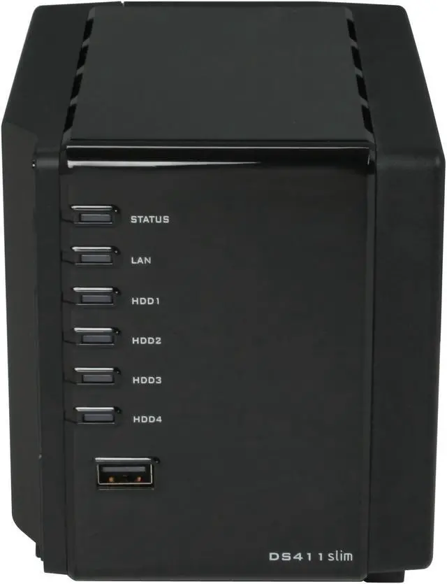 Alt view image 2 of 7 - Synology DS411slim Diskless System DiskStation Network Storage