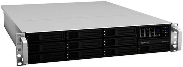 Alt view image 3 of 5 - Synology RS3411xs Diskless System Ultra-High performance NAS Server Scales up to 100TB for Large Scale Business