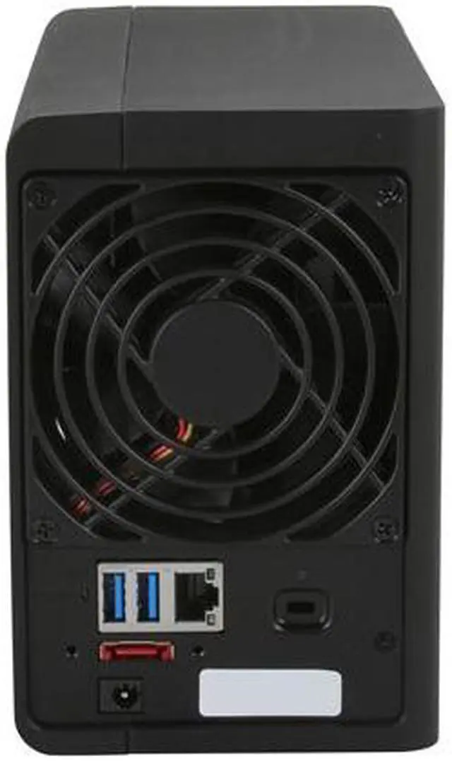 Alt view image 4 of 6 - Synology DS212+ Diskless System DiskStation High-Performance 2-bay All-in-1 NAS Server