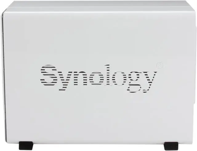 Alt view image 3 of 5 - Synology DS212J Diskless System DiskStation Budget-friendly 2-bay NAS Server for Small Office and Home Use