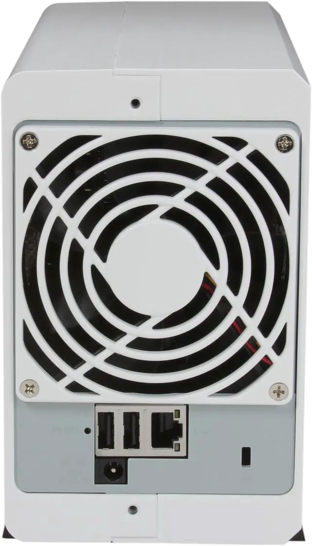 Alt view image 4 of 5 - Synology DS212J Diskless System DiskStation Budget-friendly 2-bay NAS Server for Small Office and Home Use