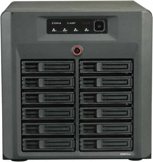 Alt view image 2 of 8 - Synology DS3612xs Diskless System DiskStation - Ultra-High performance NAS Server Scales up to 100TB for Large Scale Business
