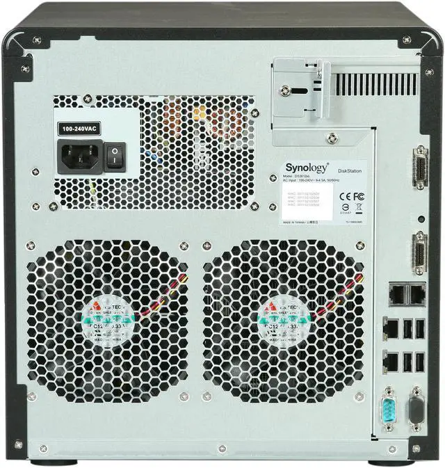 Alt view image 4 of 8 - Synology DS3612xs Diskless System DiskStation - Ultra-High performance NAS Server Scales up to 100TB for Large Scale Business