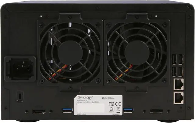 Alt view image 4 of 7 - Synology DS1512+ Diskless System High Performance NAS Server Scales up to 15 Drives for SMB Users