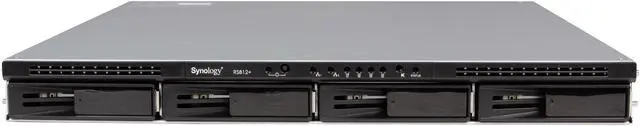 Alt view image 2 of 8 - Synology RS812+ Diskless System High-performance & Scalable 4-bay Rackmounted NAS Server for SMB Users